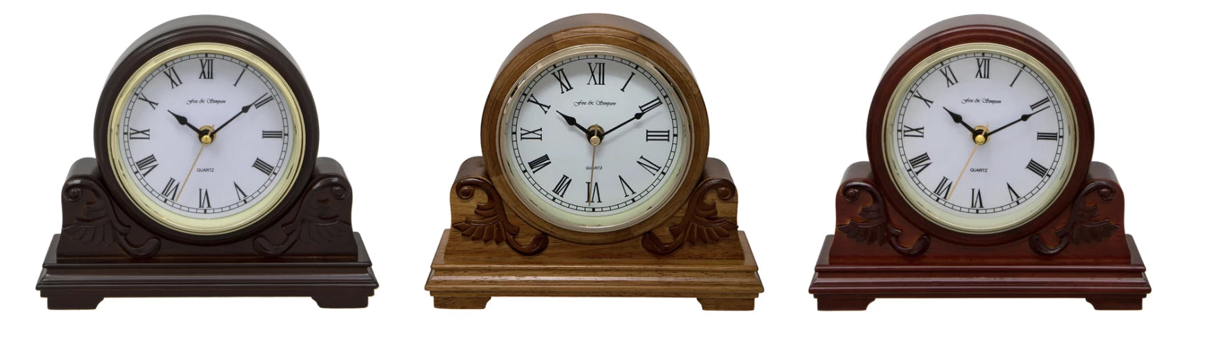 Fox & Yellow Meadow, Small Mantel Clock