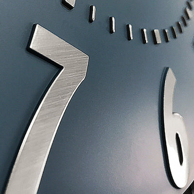 Thomas Kent Mulberry Wall Clock 12" (30 cm) Midnight Blue - timeframedclocks