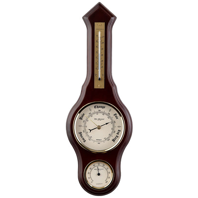 WM.Widdop Wooden Weather Station Thermometer Barometer & Hygrometer *AWAITING STOCK* - timeframedclocks