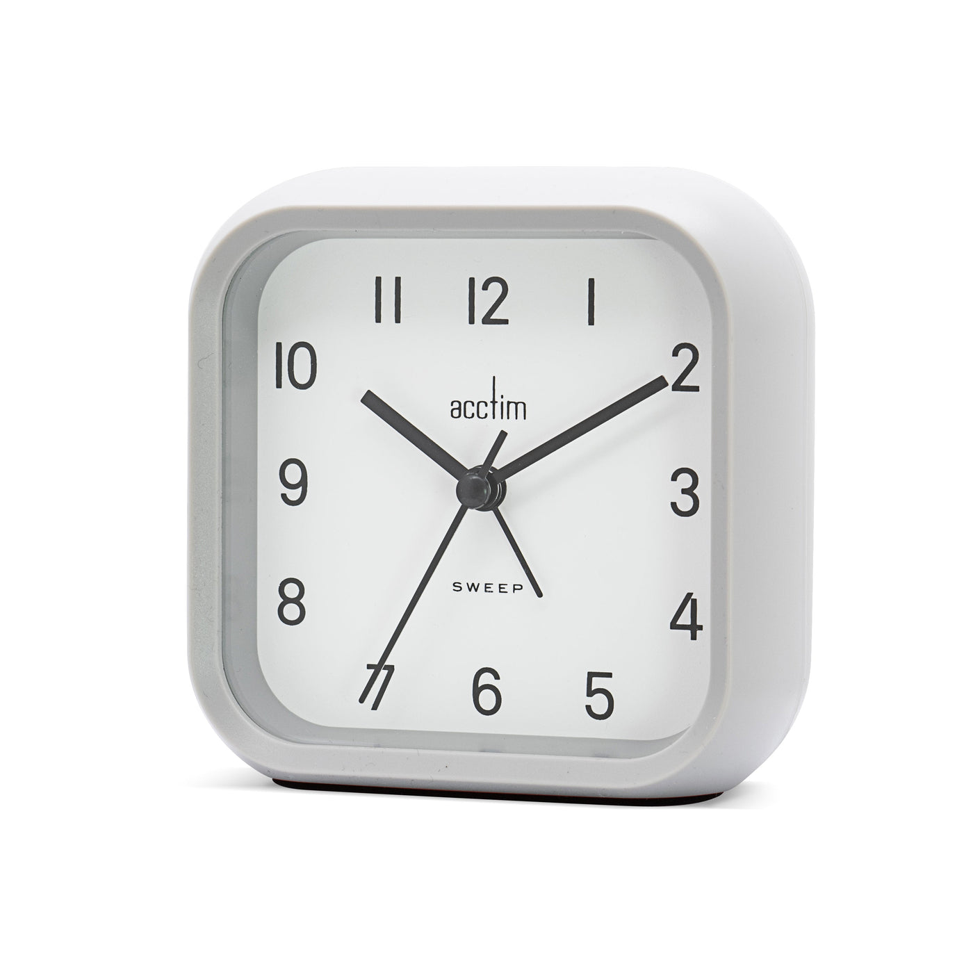 Acctim Carter Alarm Clock Light Grey - timeframedclocks