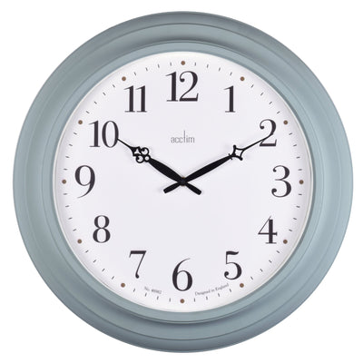 Acctim Gendry Wall Clock Peppermint - timeframedclocks
