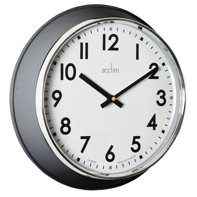 Acctim Kensworth Wall Clock Aston Grey - timeframedclocks