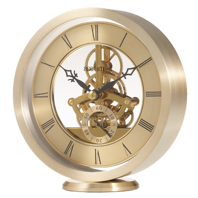Acctim Millendon Table Clock Gold *STOCK DUE JUNE* - timeframedclocks