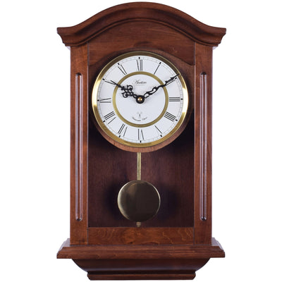 Acctim Thorncroft Radio Controlled Dark Wooden Wall Clock *STOCK DUE MAY* - timeframedclocks