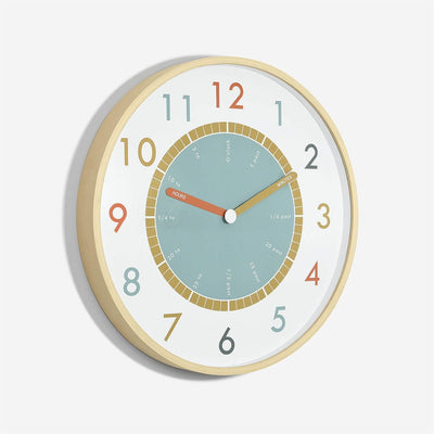 London Clock Company. Tell The Time Wooden Wall Clock - timeframedclocks