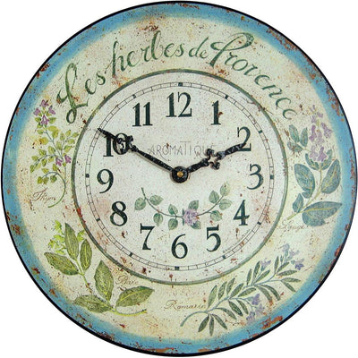 Roger Lascelles London. Wild Herbs French Wall Clock *MADE TO ORDER* - timeframedclocks