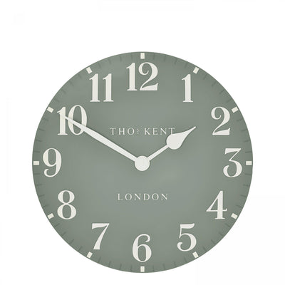 Thomas Kent London. Arabic Wall Clock 20" (51cm) Seagrass - timeframedclocks