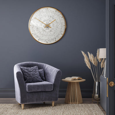 Thomas Kent London. Dandelion Wall Clock (76cm) - timeframedclocks