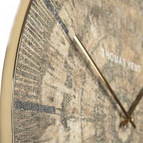 Thomas Kent London. Starburst Wall Clock 36" (92cm) Gold - timeframedclocks