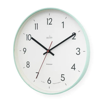 Acctim Aster Wall Clock Mint Humbug *NEW* - timeframedclocks