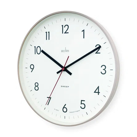 Acctim Aster Wall Clock Mocha *NEW* - timeframedclocks