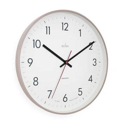 Acctim Aster Wall Clock Mocha *NEW* - timeframedclocks