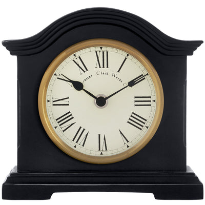 Acctim Falkenburg Table Clock Black *NEW* - timeframedclocks