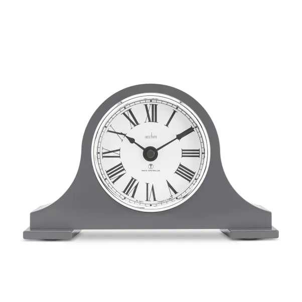 Acctim Foxton Table Clock Aston Grey *NEW* - timeframedclocks