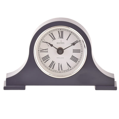 Acctim Harston Table Clock Aston Grey *NEW* - timeframedclocks