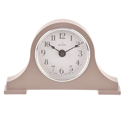 Acctim Harston Table Clock Earl Grey *NEW* - timeframedclocks