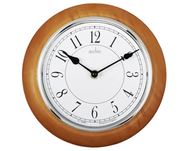 Acctim Newton Wooden Wall Clock *NEW* - timeframedclocks