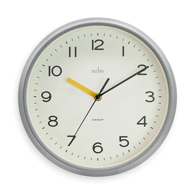 Acctim Rhea Wall Clock Pigeon Grey *NEW* - timeframedclocks