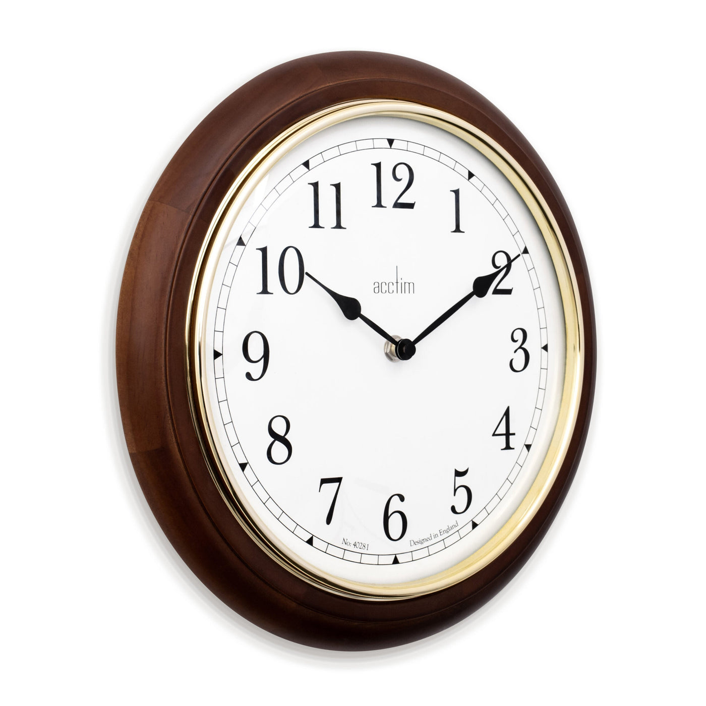 Acctim Winchester Oak Wall Clock - timeframedclocks
