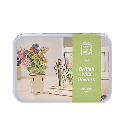 Apples To Pears®. Gift In A Tin. British Wild Flowers *NEW* - timeframedclocks