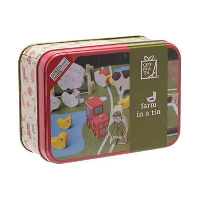 Apples To Pears®. Gift In A Tin. Farm Set - timeframedclocks