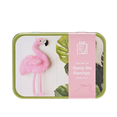 Apples To Pears®. Gift In A Tin. Flopsy The Flamingo *NEW* - timeframedclocks