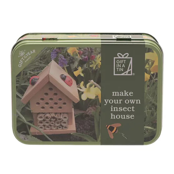 Apples To Pears®. Gift In A tin. Make Your Own Insect House - timeframedclocks