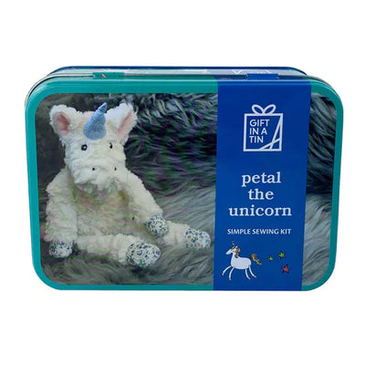 Apples To Pears®. Gift In A Tin. Petal The Unicorn - timeframedclocks