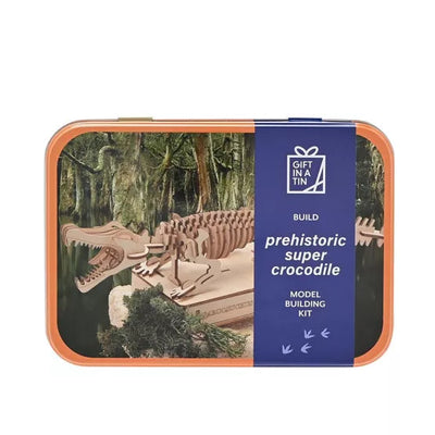 Apples To Pears®. Gift In A Tin. Prehistoric Super Crocodile *NEW* - timeframedclocks