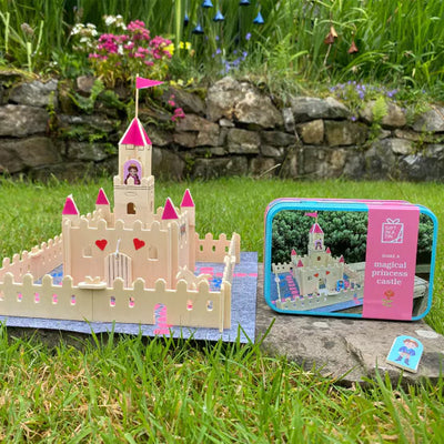 Apples To Pears®. Gift In A Tin. Princess Castle - timeframedclocks