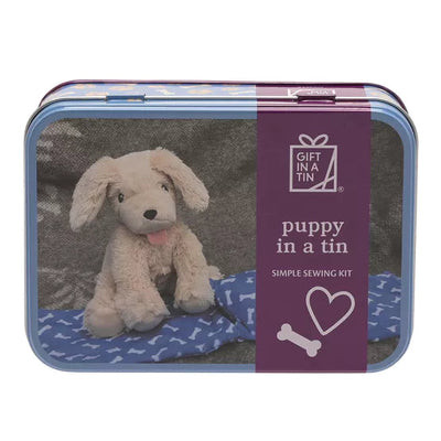 Apples To Pears®. Gift In A Tin. Puppy - timeframedclocks