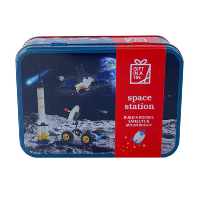 Apples To Pears®. Gift In A Tin. Space Station - timeframedclocks