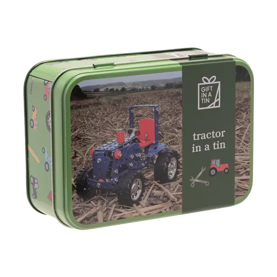 Apples To Pears®. Gift In A Tin. Tractor - timeframedclocks