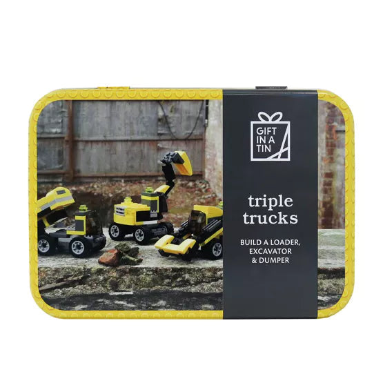 Apples To Pears®. Gift In A Tin. Triple Trucks - timeframedclocks