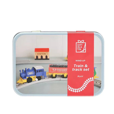 Apples To Pears®. Gift In A Tin. Wind Up Train Set *NEW* - timeframedclocks