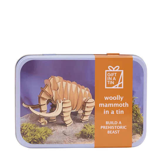 Apples To Pears®. Gift In A Tin. Woolly Mammoth - timeframedclocks