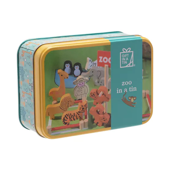 Apples To Pears®. Gift In A Tin. Zoo - timeframedclocks
