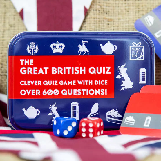 Apples To Pears®. Quiz In A Tin. The Great British Quiz - timeframedclocks