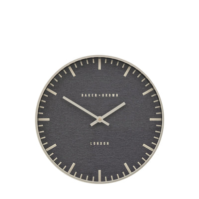 Baker & Brown London. Condie Wall Clock Gold 12" *NEW PRE-ORDER DEL LATE MARCH* - timeframedclocks