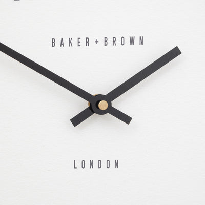 Baker & Brown London. Norton Wall Clock Sage 12" *NEW* - timeframedclocks