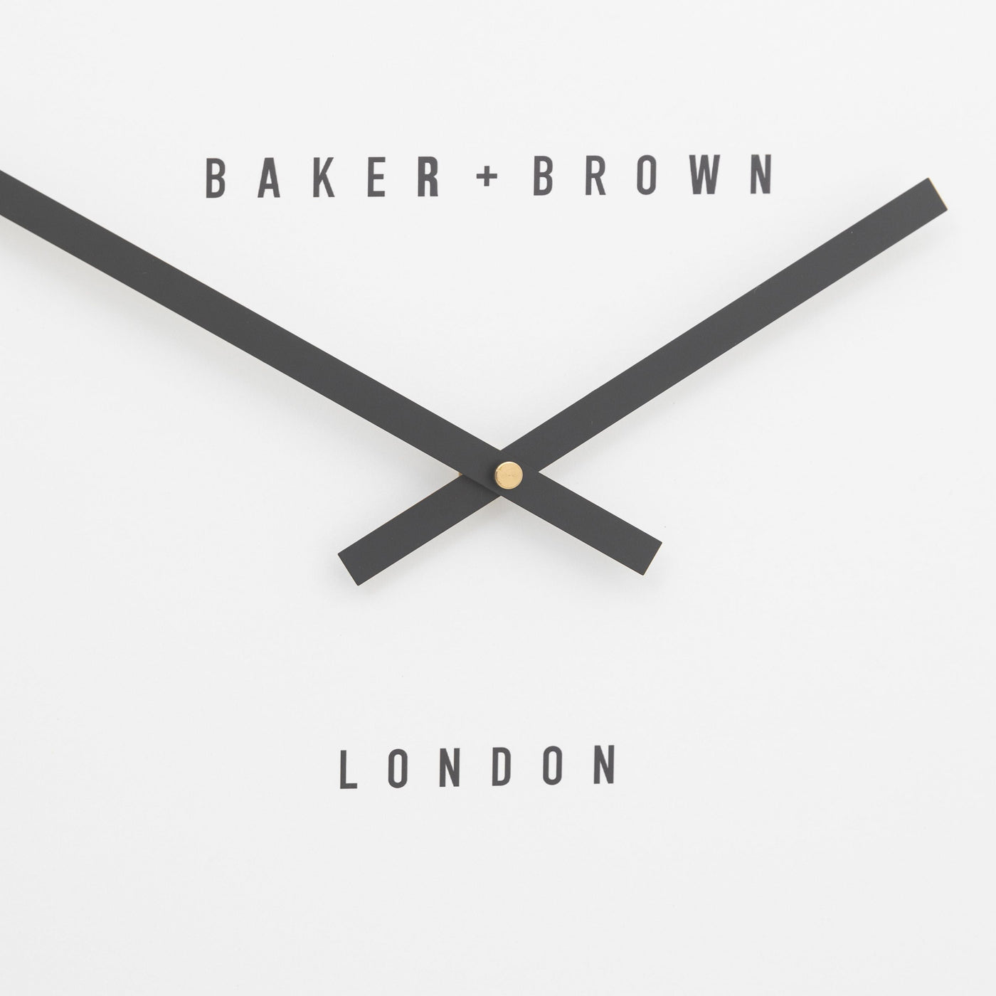 Baker & Brown London. Penhurst Wall Clock Light Oak 20" *NEW* - timeframedclocks