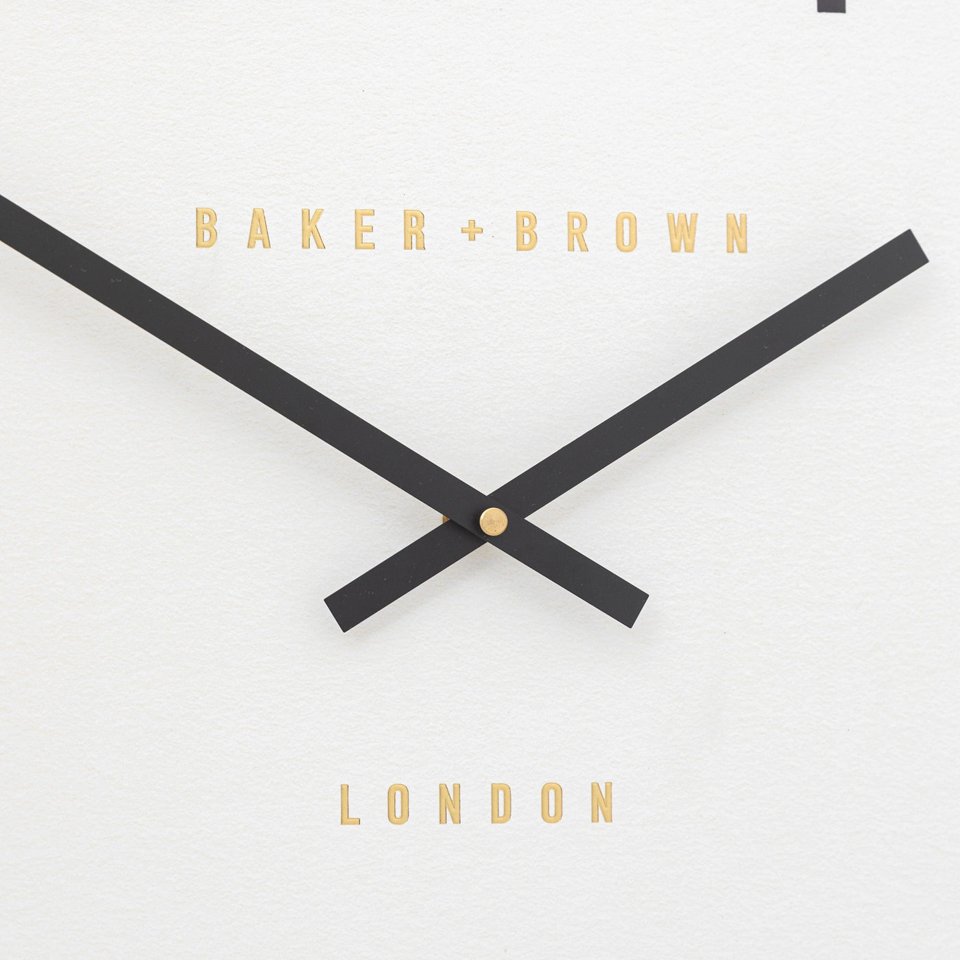 Baker & Brown London. Whitby Wall Clock Chrome 20" *NEW* - timeframedclocks