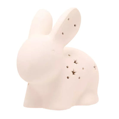 Bambino by Juliana® Ceramic Light Up Night Light Rabbit *NEW* - timeframedclocks