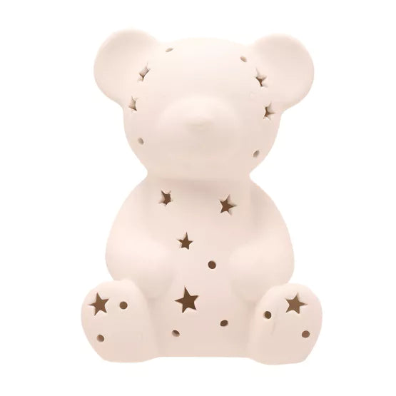 Bambino by Juliana® Ceramic Light Up Night Light Teddy Bear *NEW* - timeframedclocks