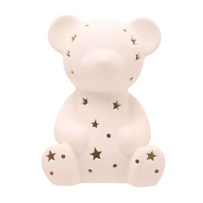 Bambino by Juliana® Ceramic Light Up Night Light Teddy Bear *NEW* - timeframedclocks