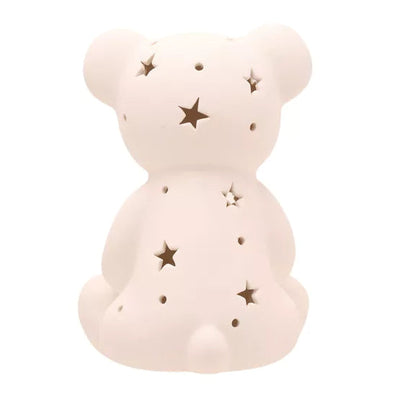 Bambino by Juliana® Ceramic Light Up Night Light Teddy Bear *NEW* - timeframedclocks