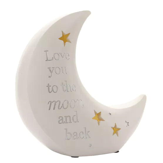 Bambino by Juliana® Light Up Night Light Moon *NEW* - timeframedclocks