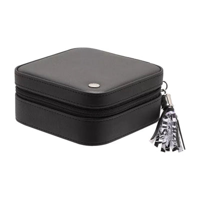 CaraMia® Zebra Crossing Travel Jewellery Box *NEW* - timeframedclocks