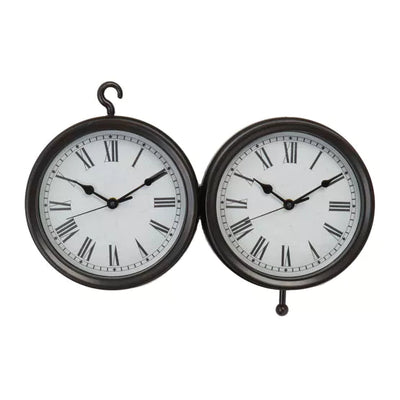 Country Living® Outdoor Wall Bracket Hanging Clock *NEW* - timeframedclocks