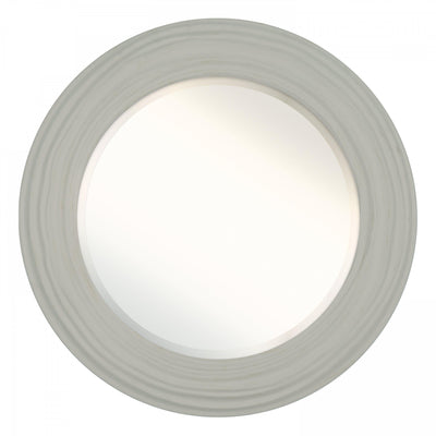 Almond Street Cumbria Mirror Light Grey *NEW* - timeframedclocks